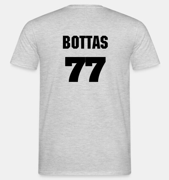 T-shirt personalizzata di Valtteri Bottas (42)  -  XL